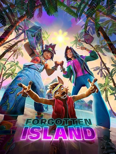 Forgotten Island original promotional poster / artwork
