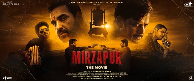 Mirzapur: The Movie original promotional poster / artwork